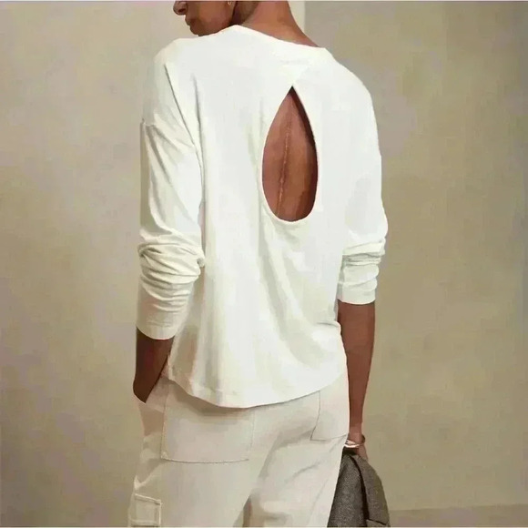 Banana Republic Active Boat Neck T-Shirt - Picture 7 of 8